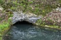 River Disappears into the Rock